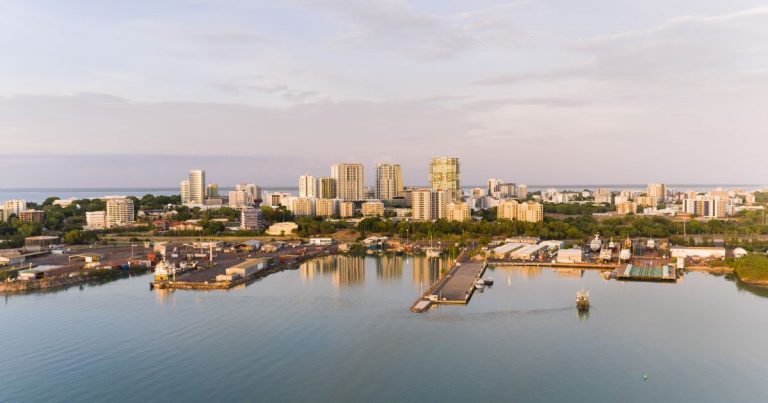 Darwin City skyline 768x403