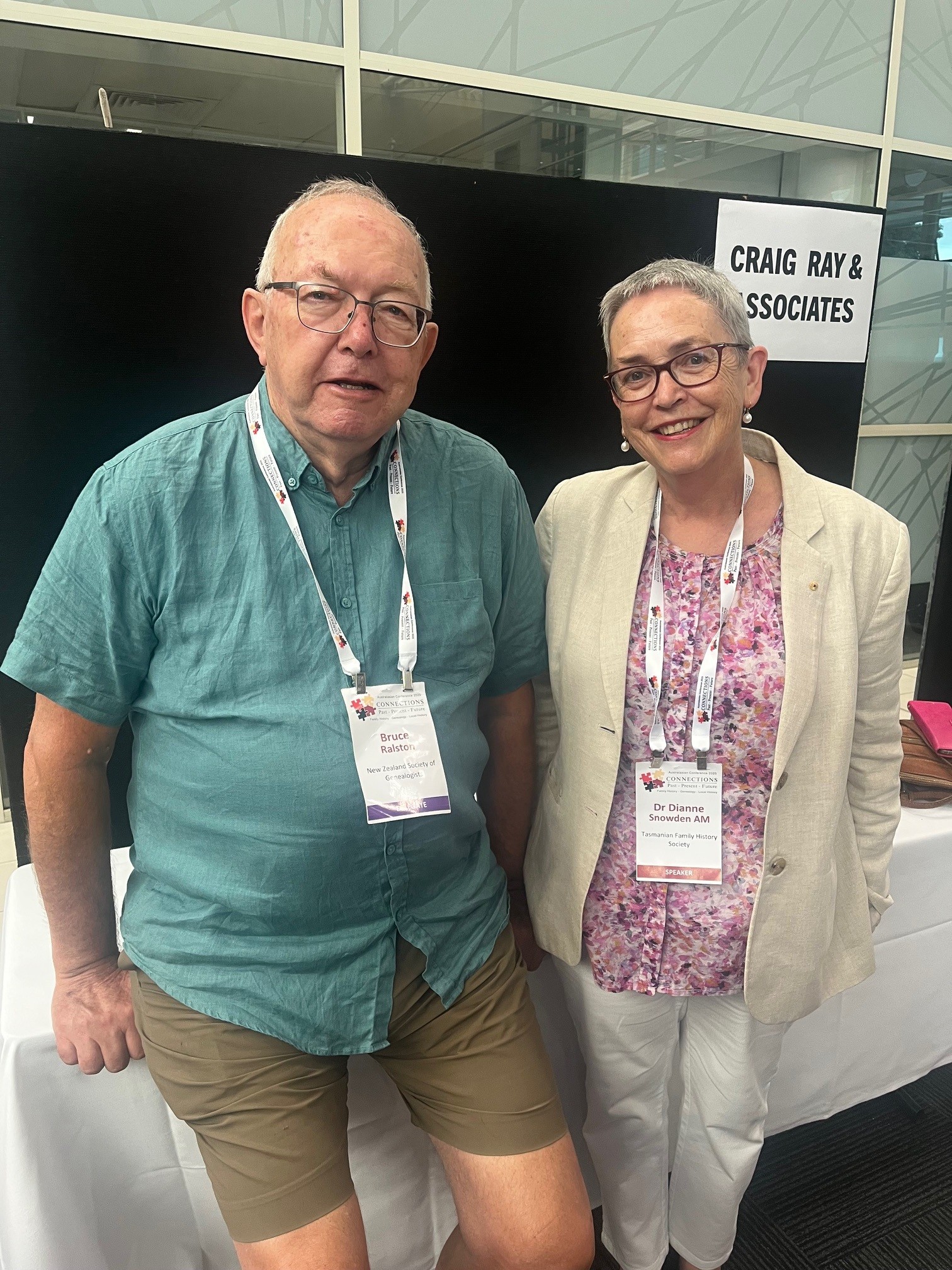 Bruce Ralston and Dianne Snowden