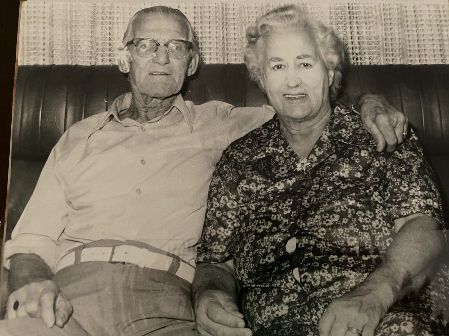 Dan CROUCHER and Florence CROUCHER (née SINGH) circa 1976