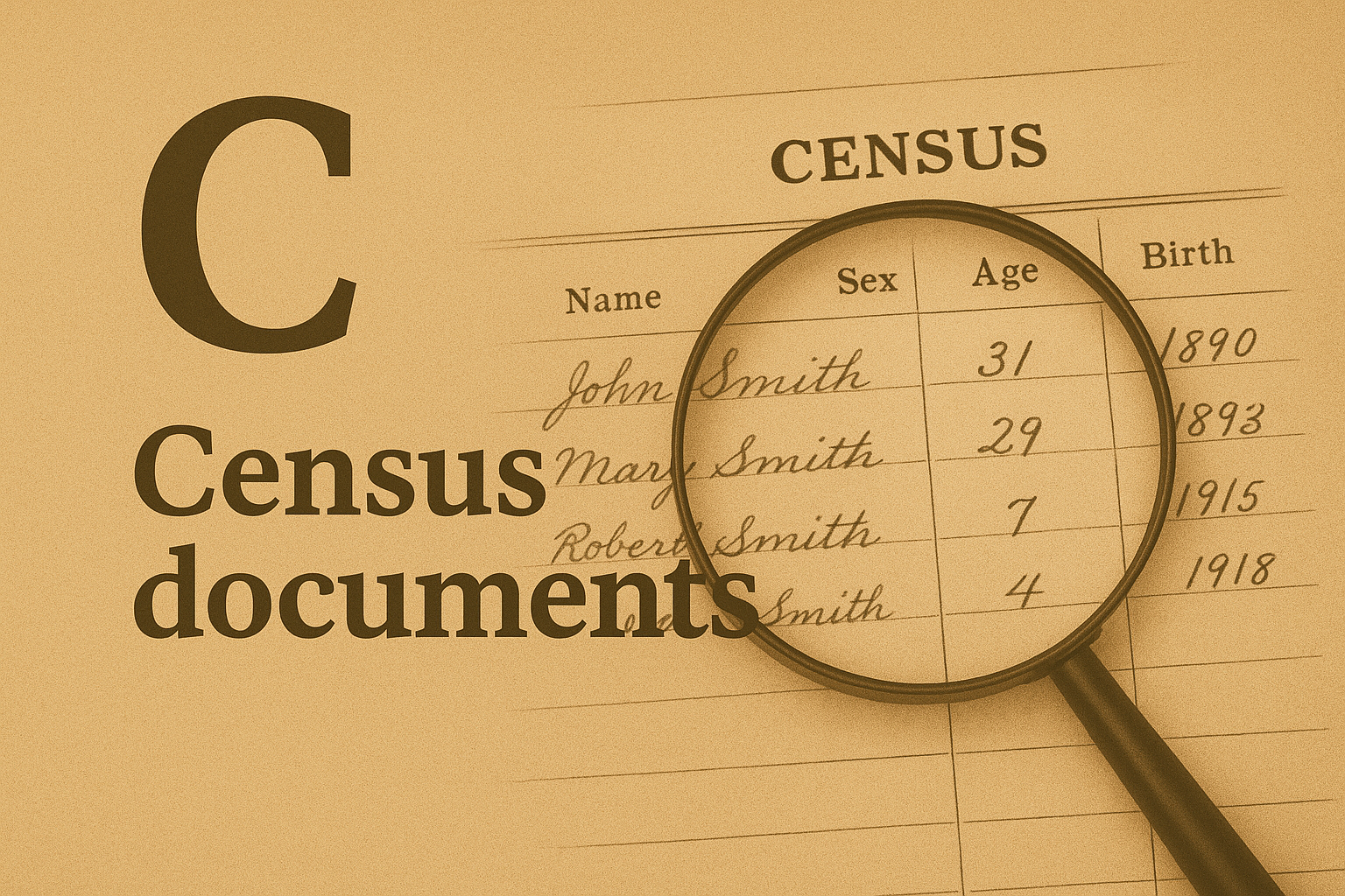 Census and Electoral Rolls