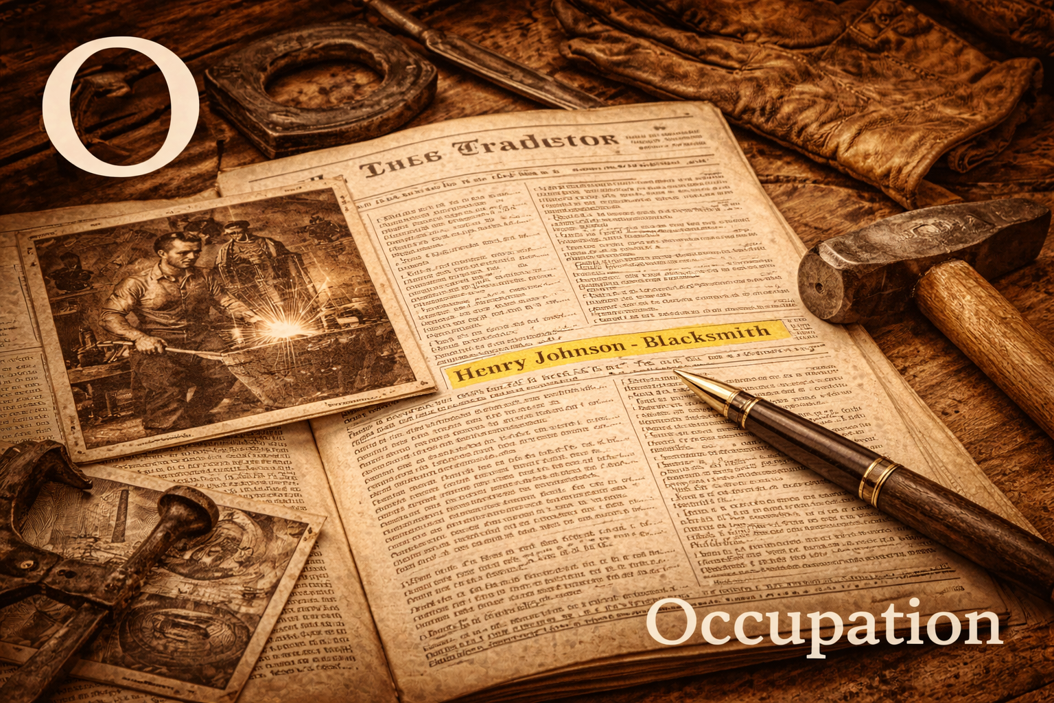 Tip O - Occupations
