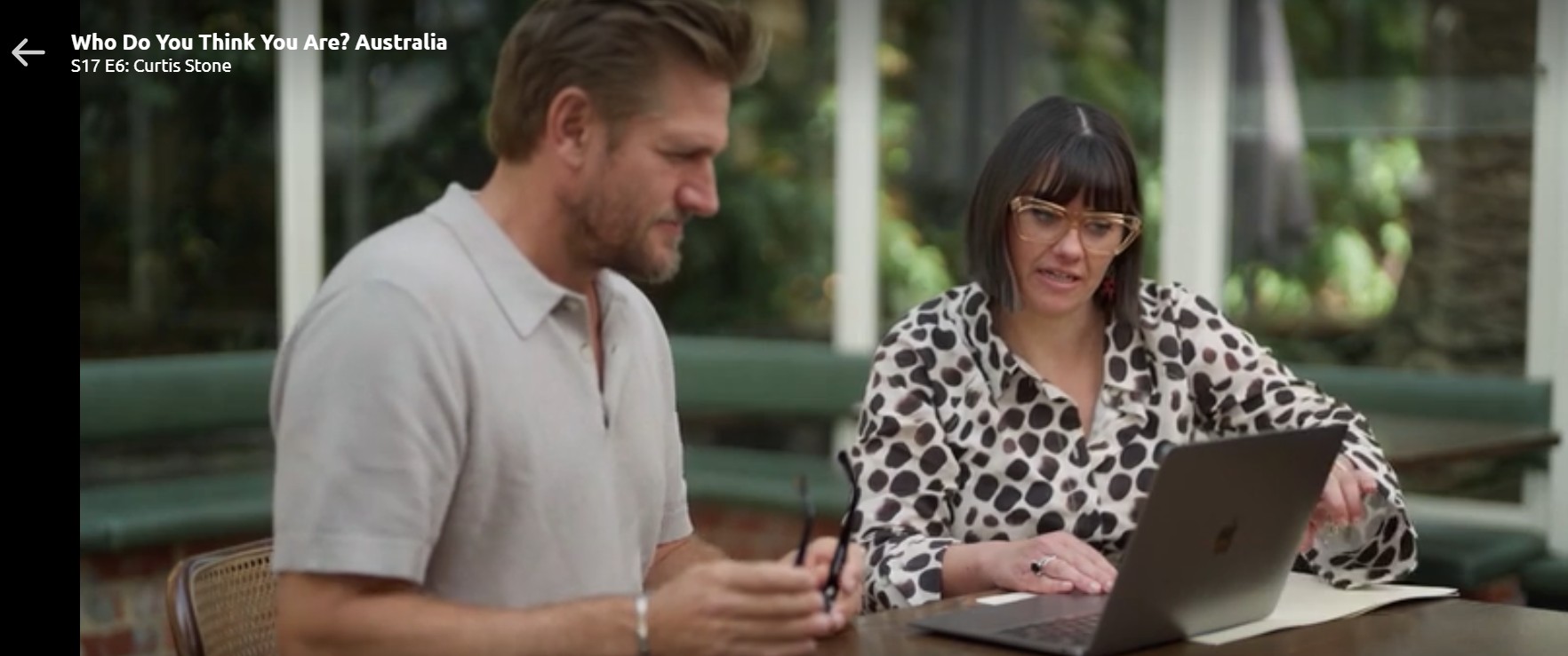 Phoebe Wilkens and Curtis Stone