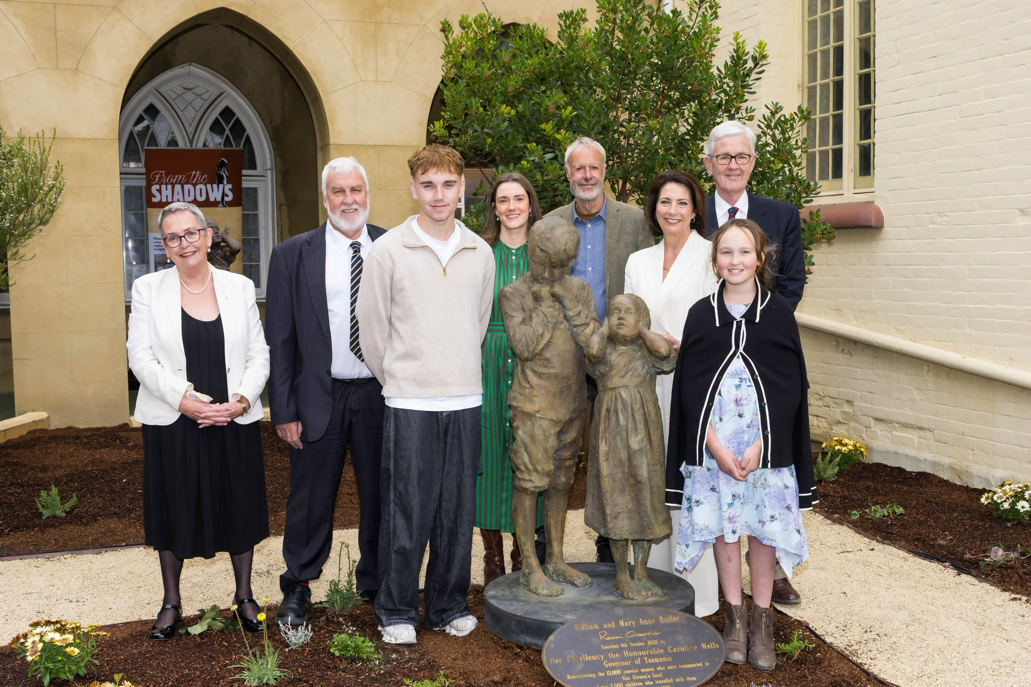 From The Shadows, unveiled Orphan School children